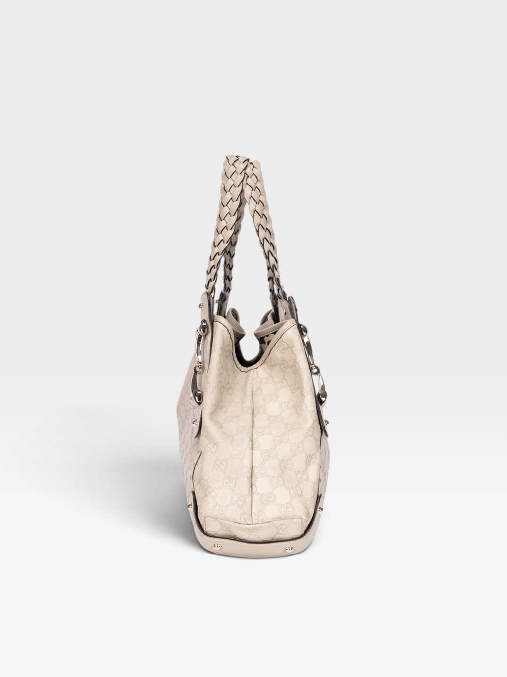 Gucci Pelham In Guccissima With Ivory Leather