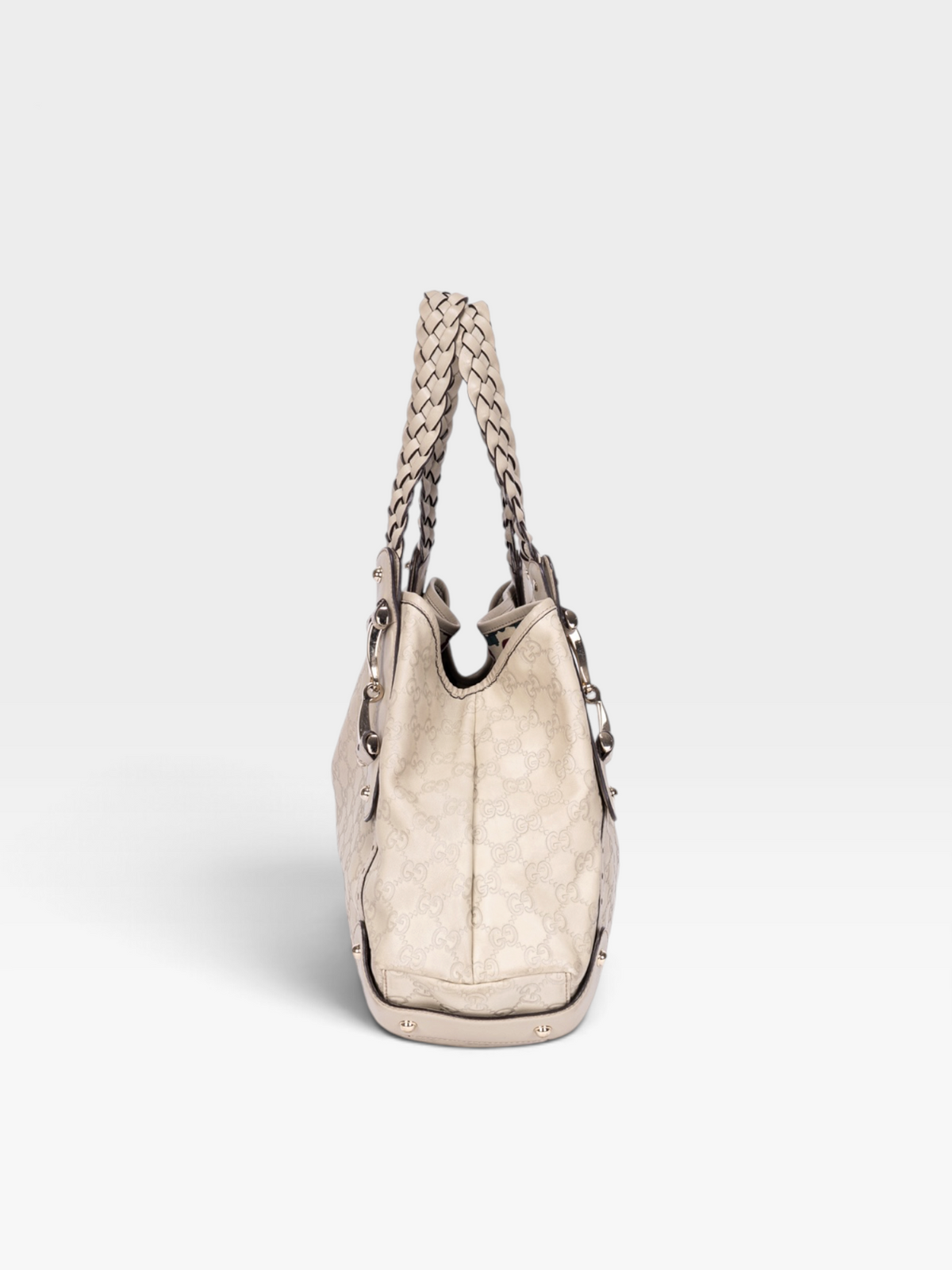 Gucci Pelham In Guccissima With Ivory Leather