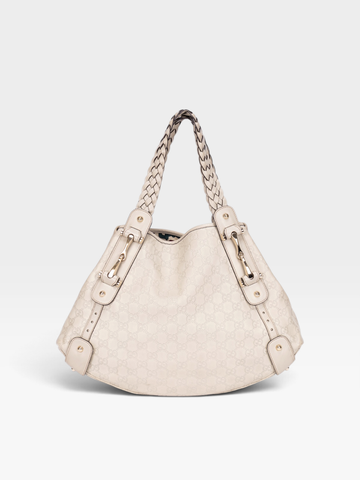 Gucci Pelham In Guccissima With Ivory Leather