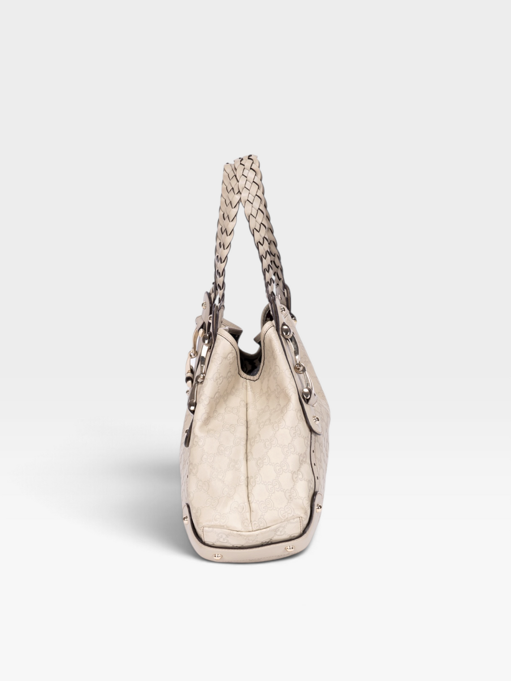 Gucci Pelham In Guccissima With Ivory Leather