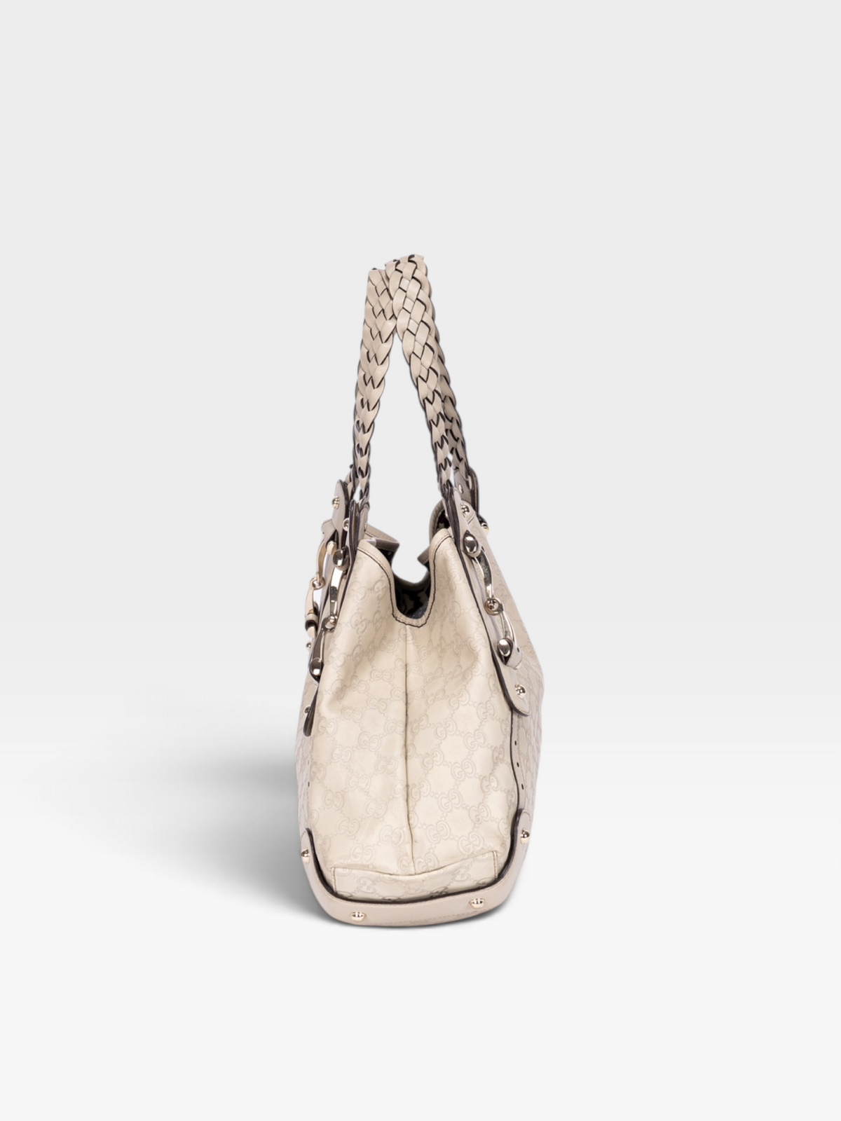 Gucci Pelham In Guccissima With Ivory Leather