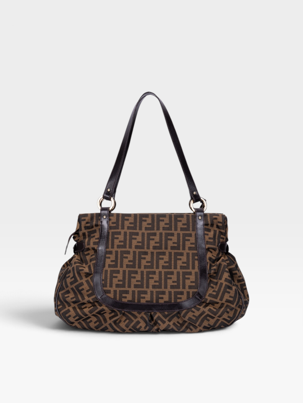 Fendi Zucca Chef Large Shoulder Bag