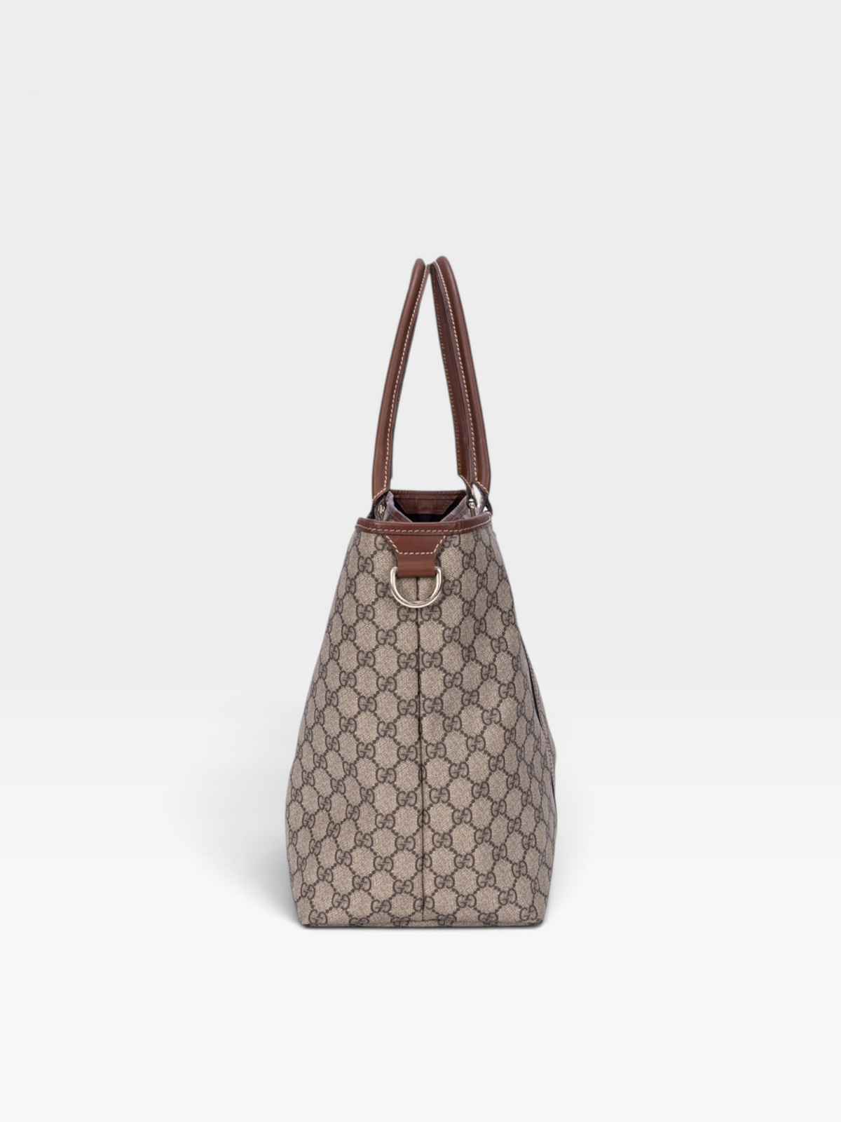 Gucci GG Supreme Large Joy Tote Bag In Brown