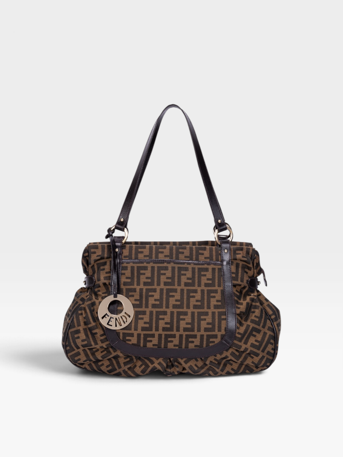 Fendi Zucca Chef Large Shoulder Bag