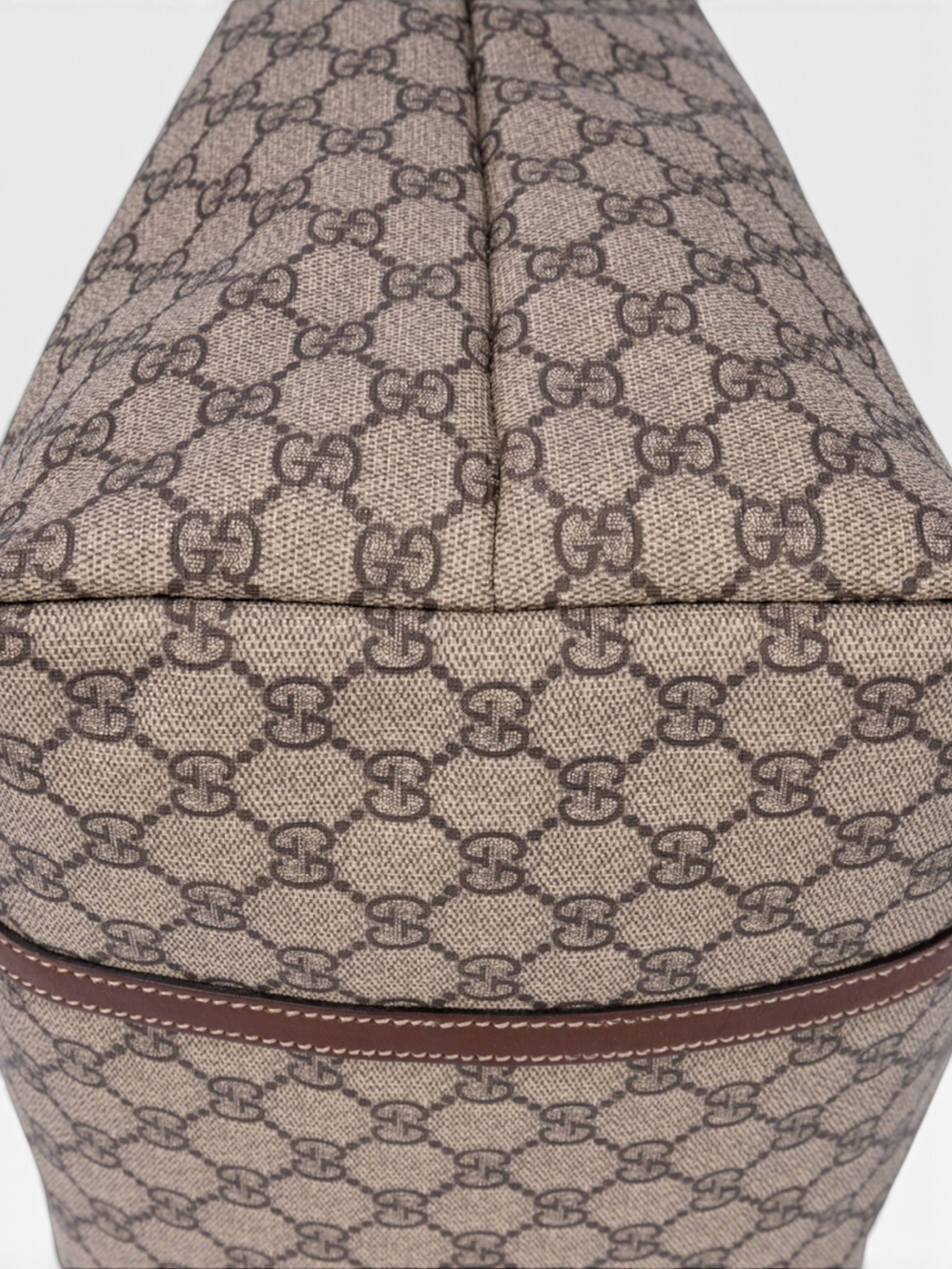 Gucci GG Supreme Large Joy Tote Bag In Brown