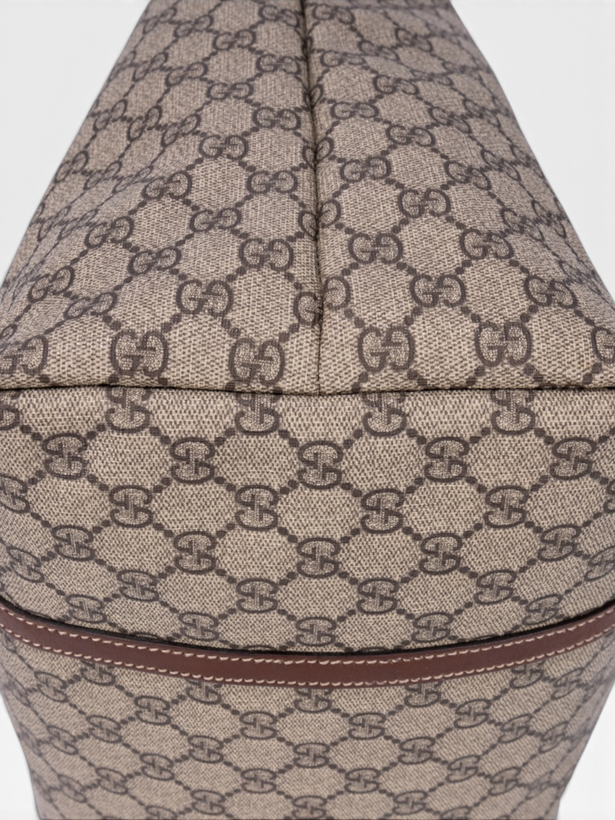 Gucci GG Supreme Large Joy Tote Bag In Brown