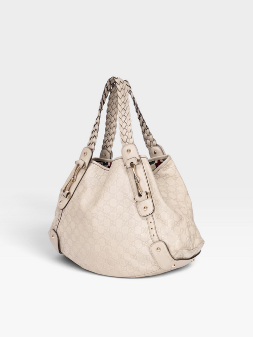 Gucci Pelham In Guccissima With Ivory Leather