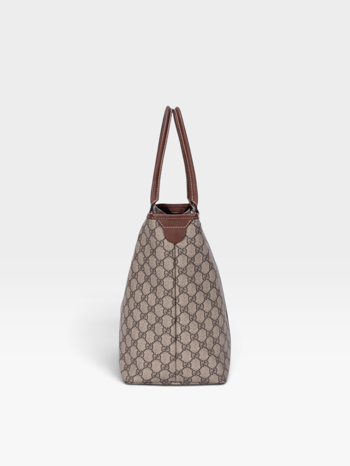 Gucci GG Supreme Large Joy Tote Bag In Brown