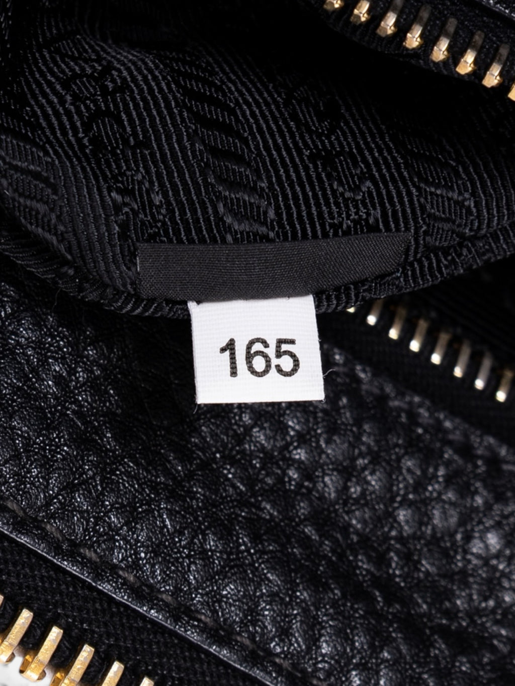 Prada Vitello Daino Shoulder Bag In Black Pebbled Leather