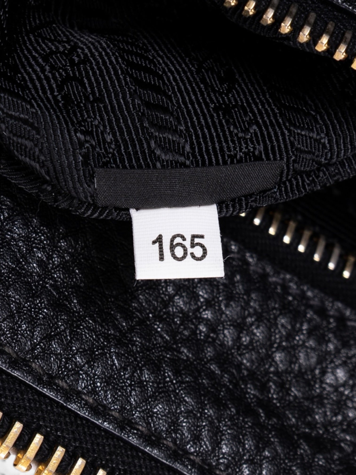 Prada Vitello Daino Shoulder Bag In Black Pebbled Leather