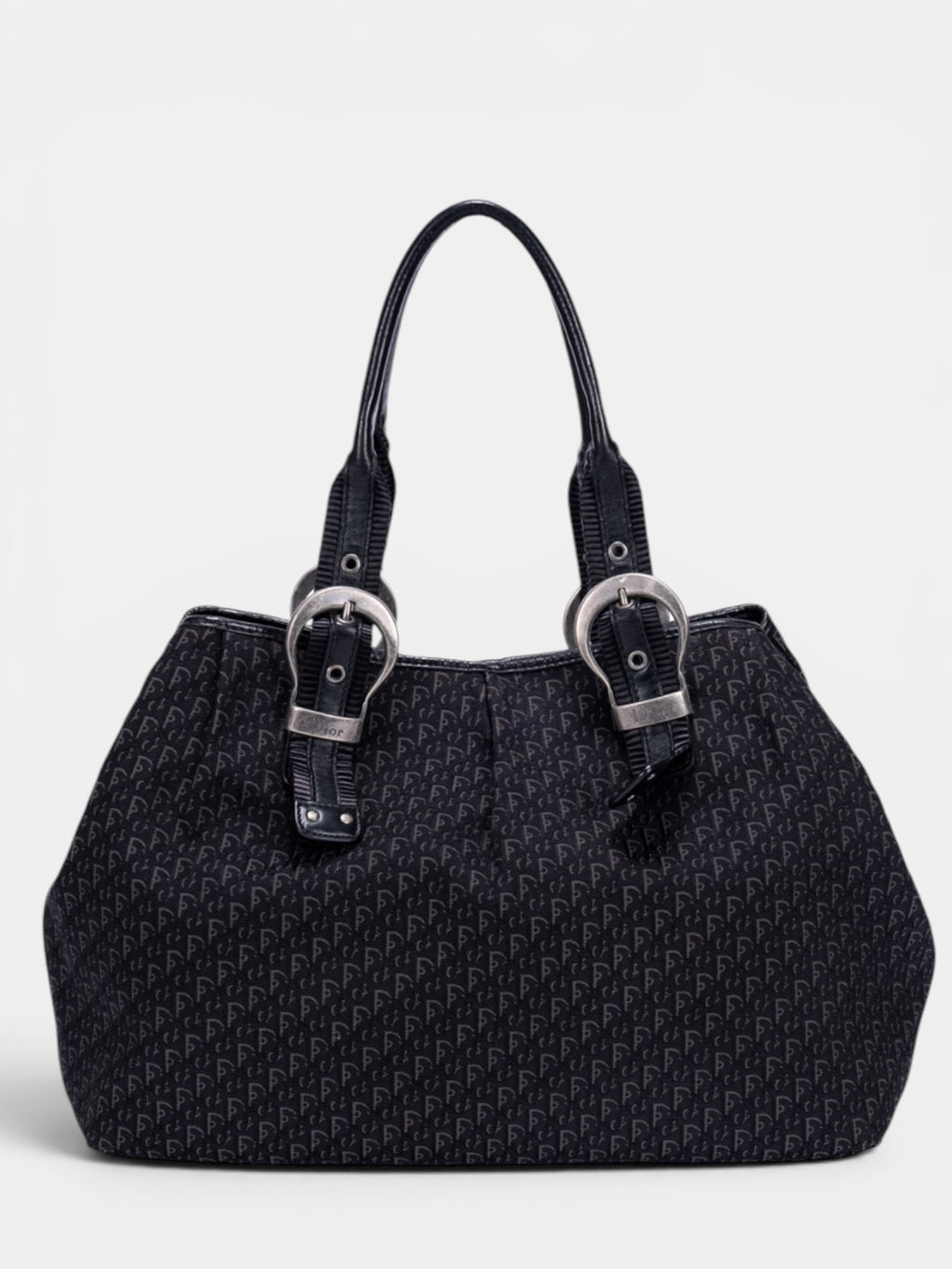 Dior Vintage Diorissimo Vintage Trotter Buckle Tote