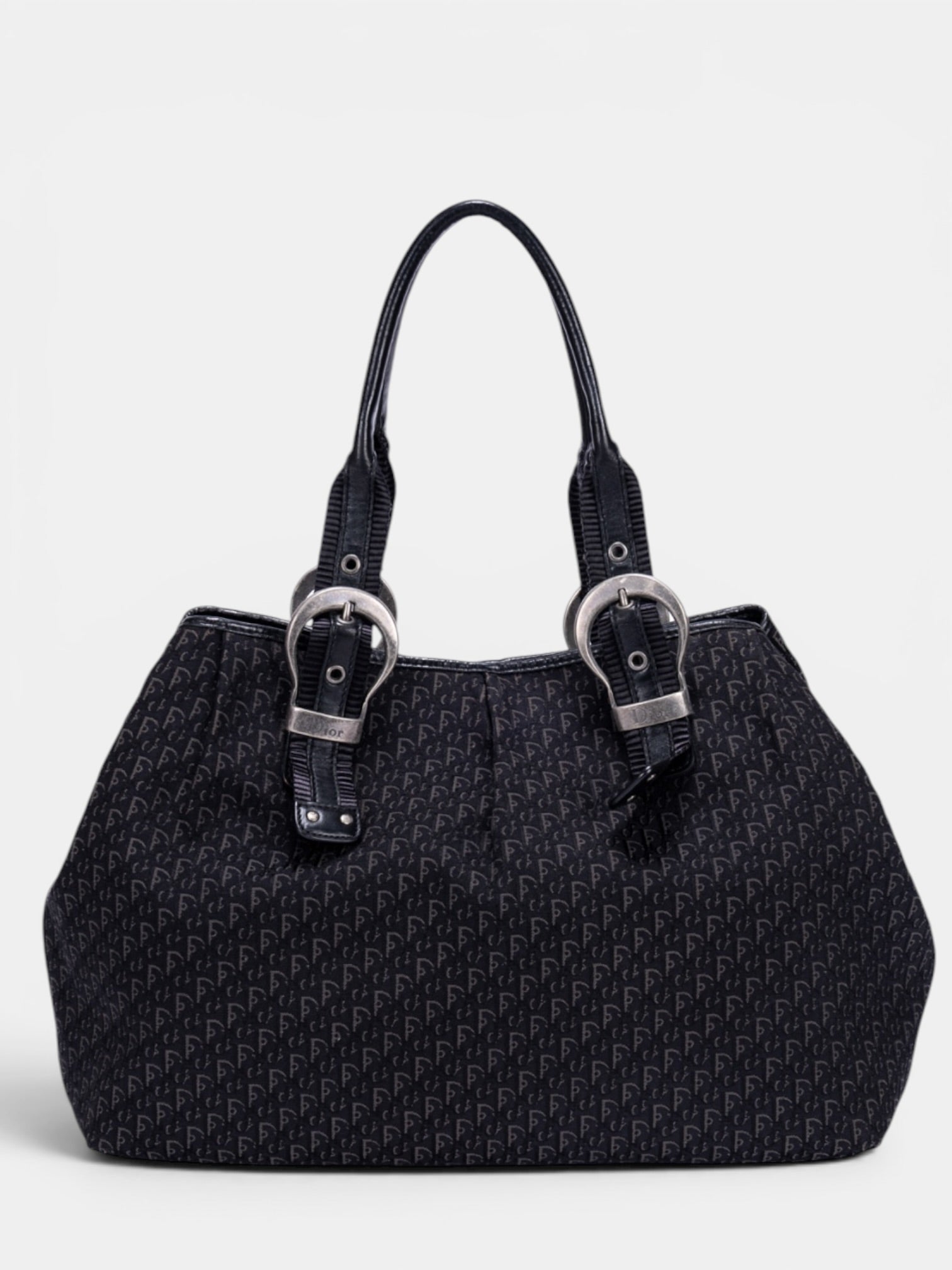 Dior Vintage Diorissimo Vintage Trotter Buckle Tote