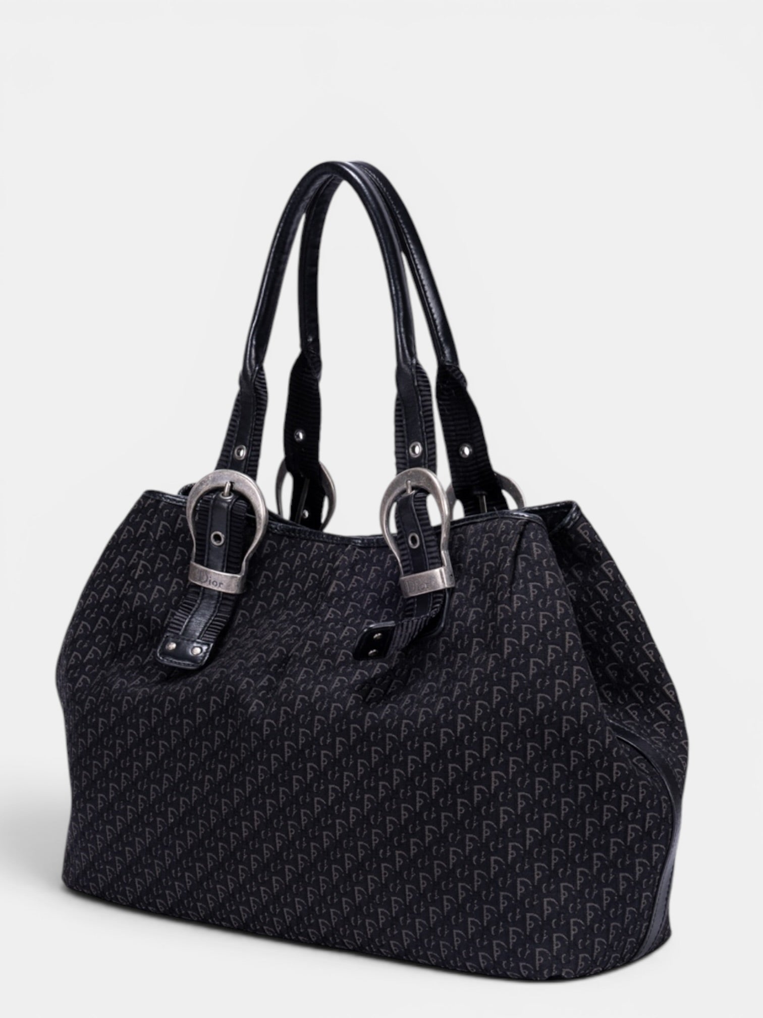 Dior Vintage Diorissimo Vintage Trotter Buckle Tote