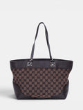 Gucci GG Canvas Tote Shoulder Bag