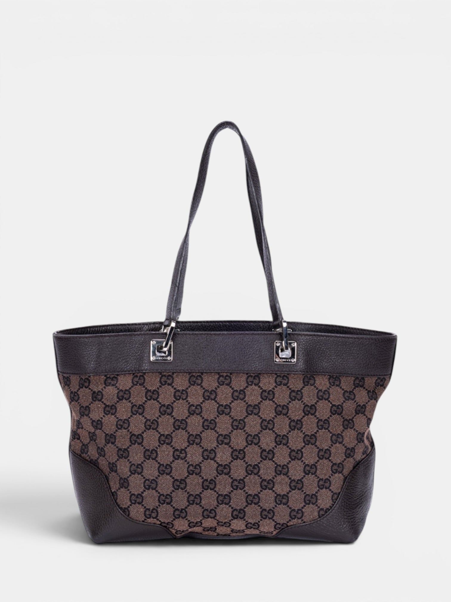 Gucci GG Canvas Tote Shoulder Bag