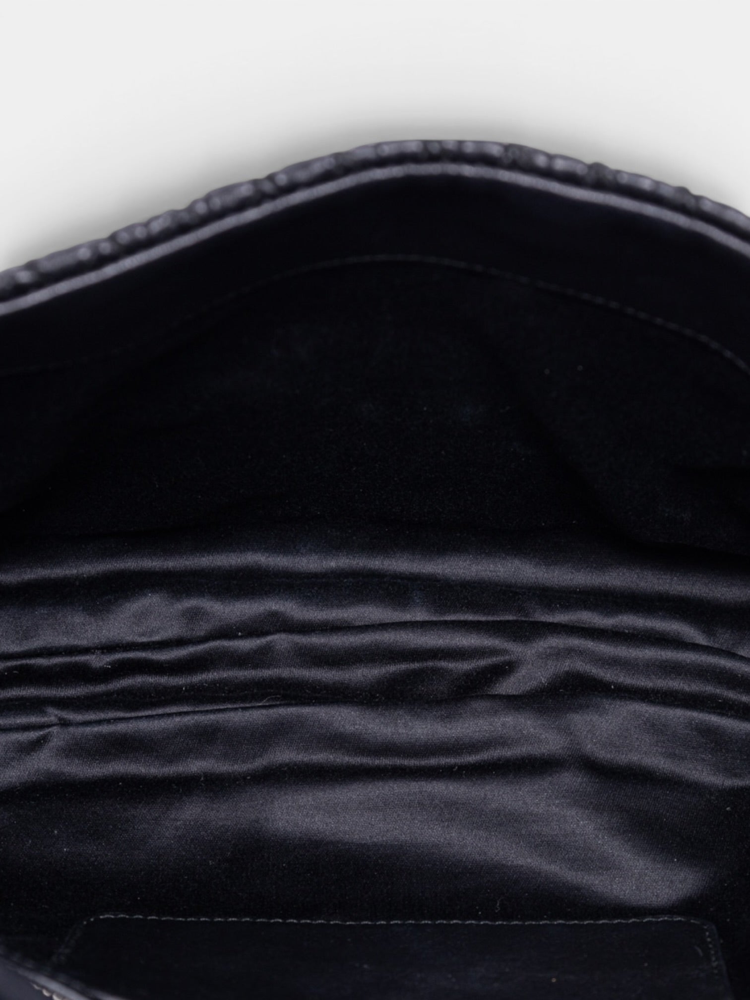 Miu Miu Crystal Cloqué Nappa Leather Shoulder Bag In Black