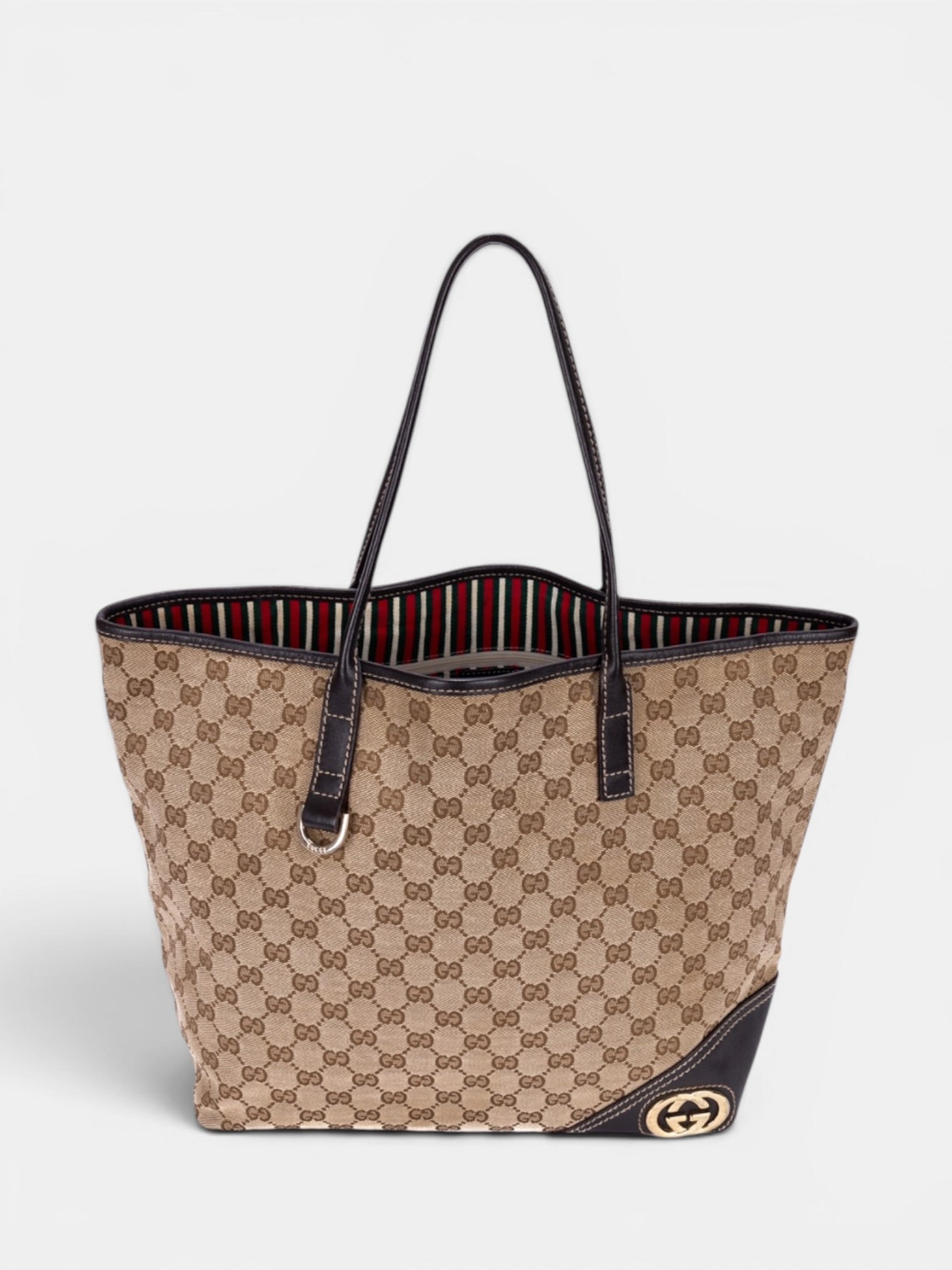 Gucci GG Canvas New Britt Large Tote