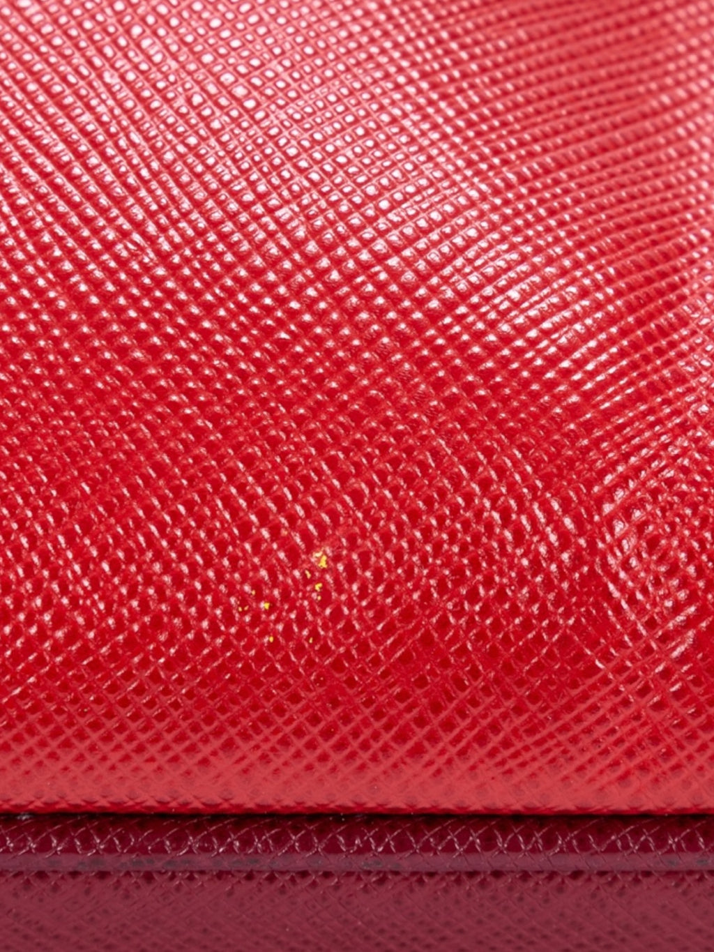Prada Saffiano Lux Tote In Bi-Color Red & Burgundy