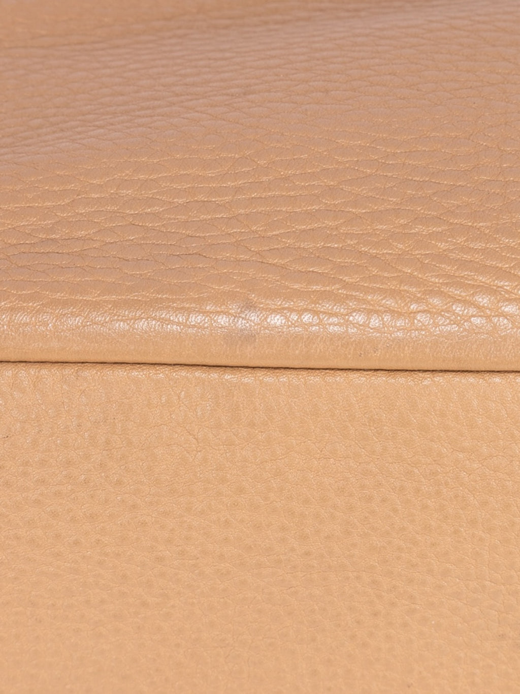 Prada Vitello Daino Shoulder Bag In Beige