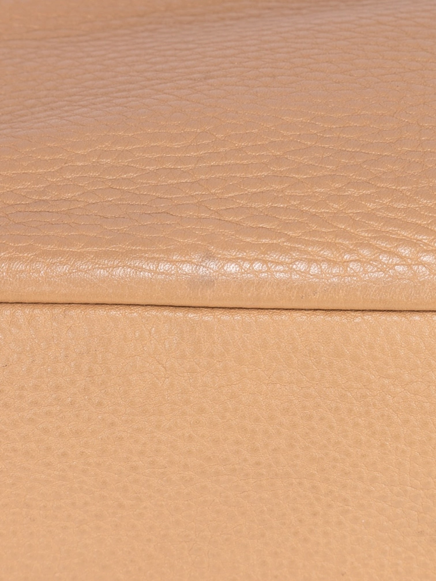 Prada Vitello Daino Shoulder Bag In Beige