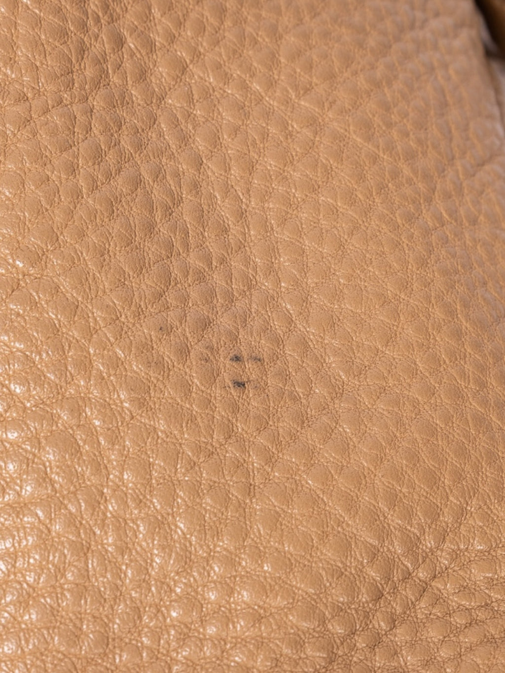 Prada Vitello Daino Shoulder Bag In Beige