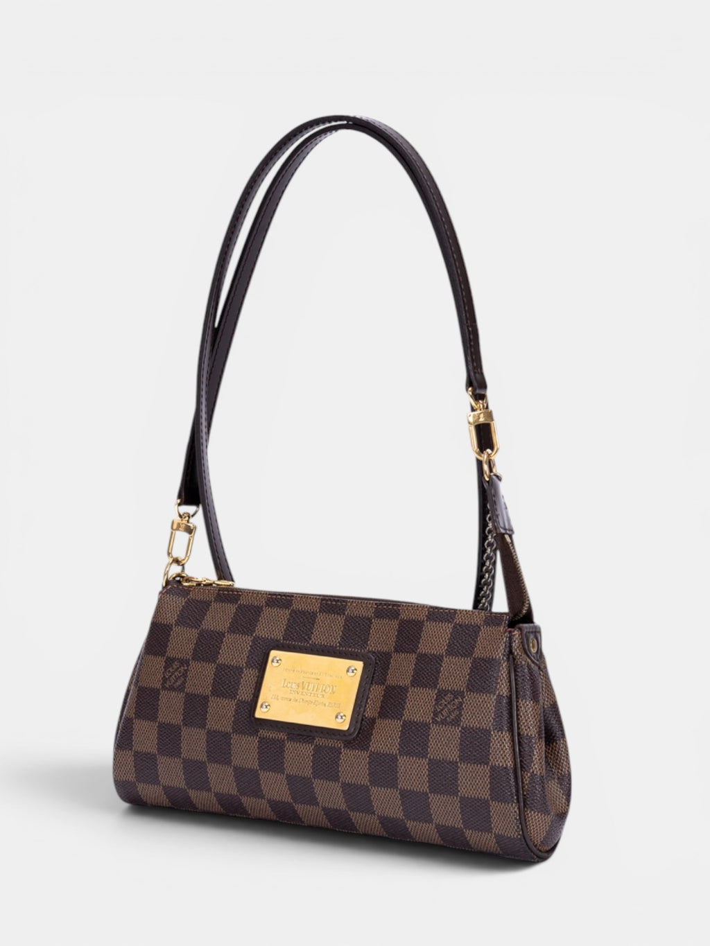 Louis Vuitton Eva Clutch In Damier Ebene