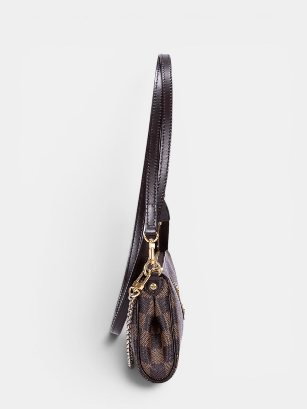 Louis Vuitton Eva Clutch In Damier Ebene