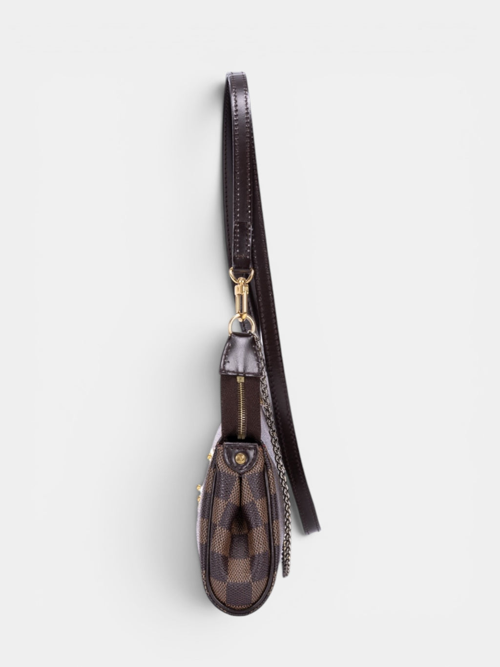 Louis Vuitton Eva Clutch In Damier Ebene