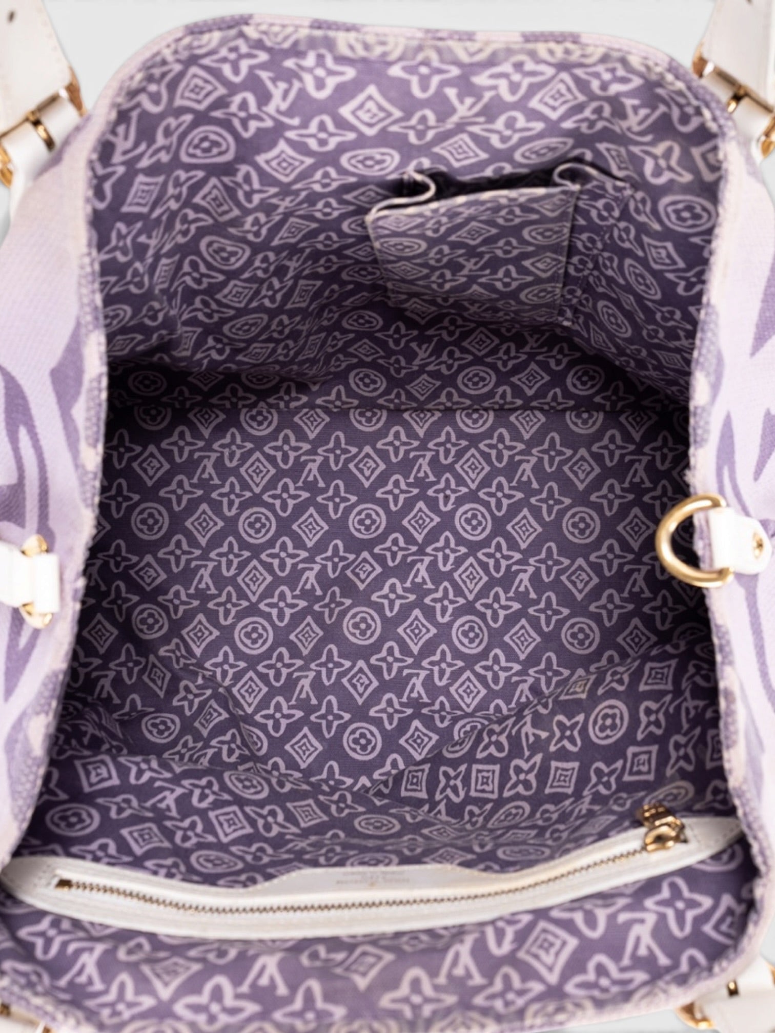 Louis Vuitton Tahitienne Cabas PM In Lilac/Purple
