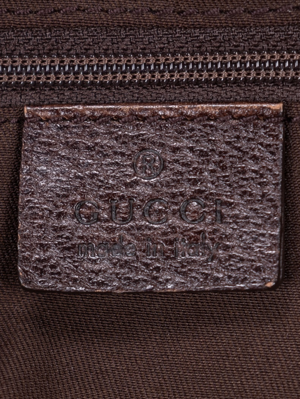 Gucci GG Canvas Abbey D-Ring Tote Bag In Dark Brown
