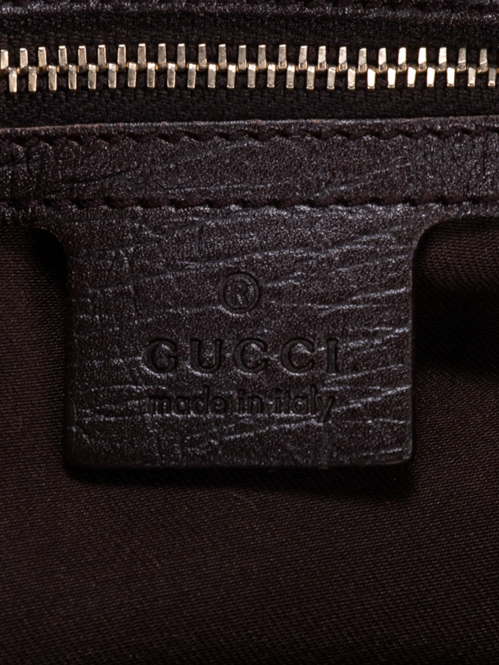 Gucci GG Canvas Sherry Horsebit Handbag In Brown
