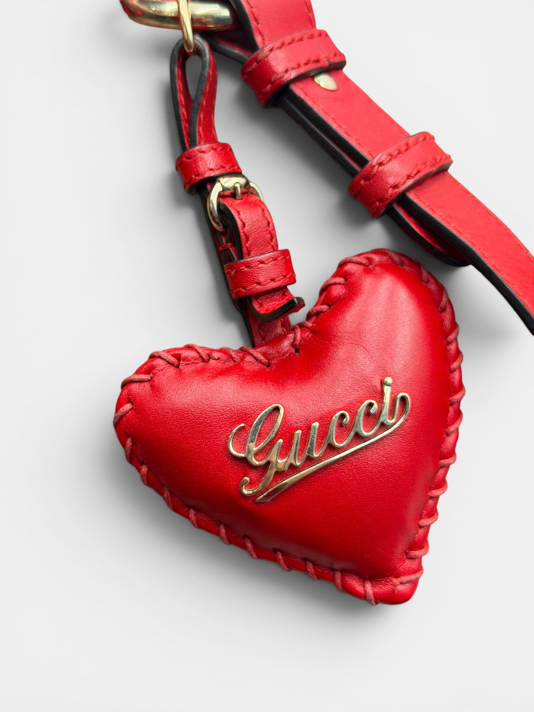 Gucci Canvas Tote with Charm