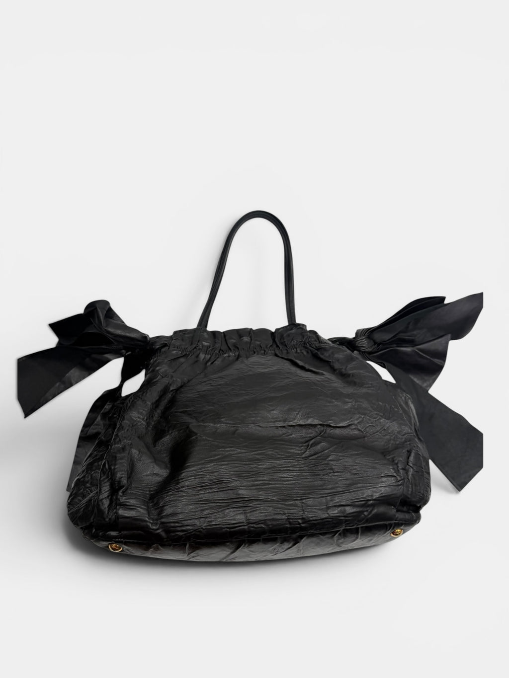 Prada Nappa Antique Drawstring Tote