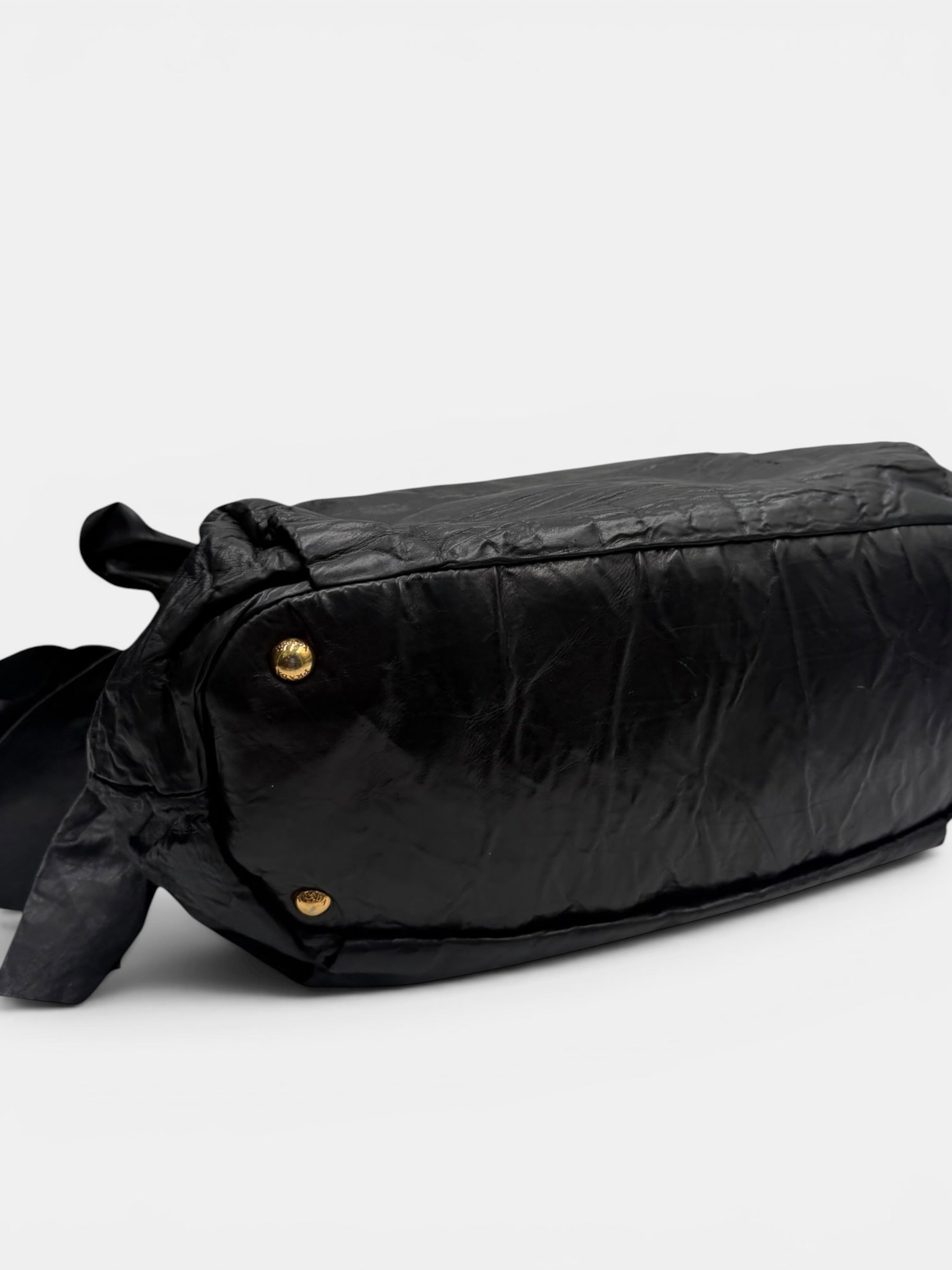 Prada Nappa Antique Drawstring Tote