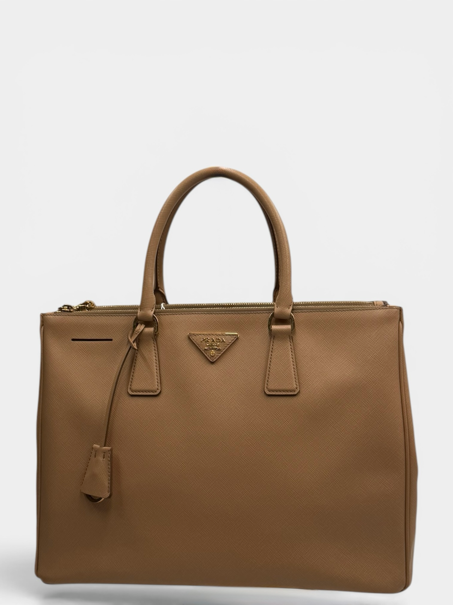 Prada Galleria Nude Tote