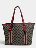 Gucci Tote Red and Blue