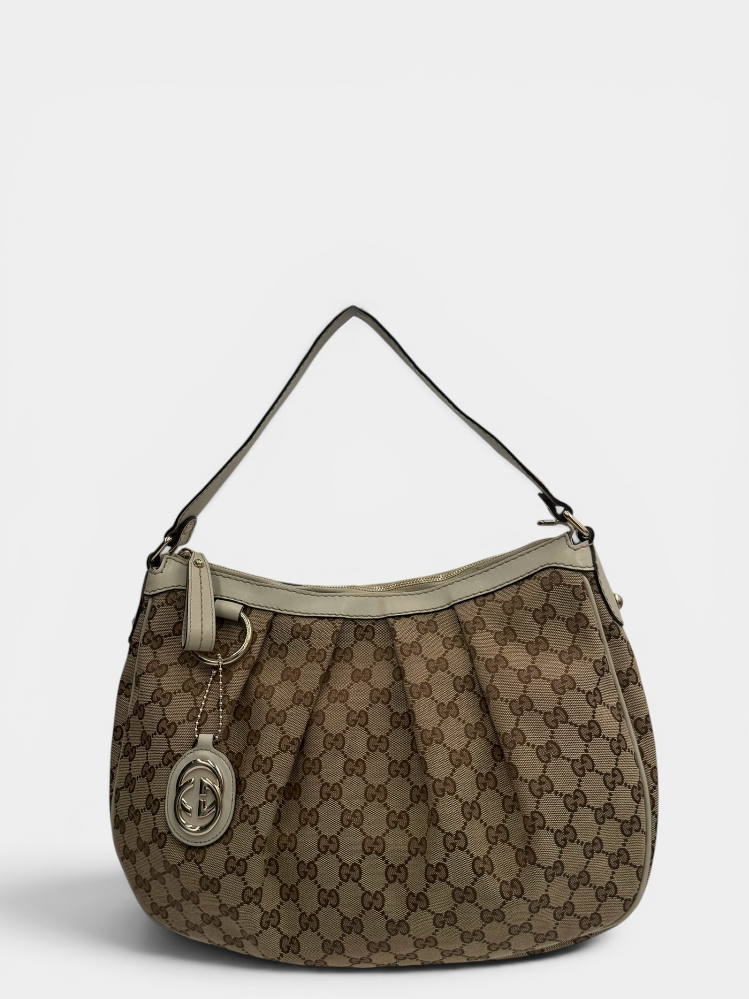 Gucci Shoulder Bag Hobo White