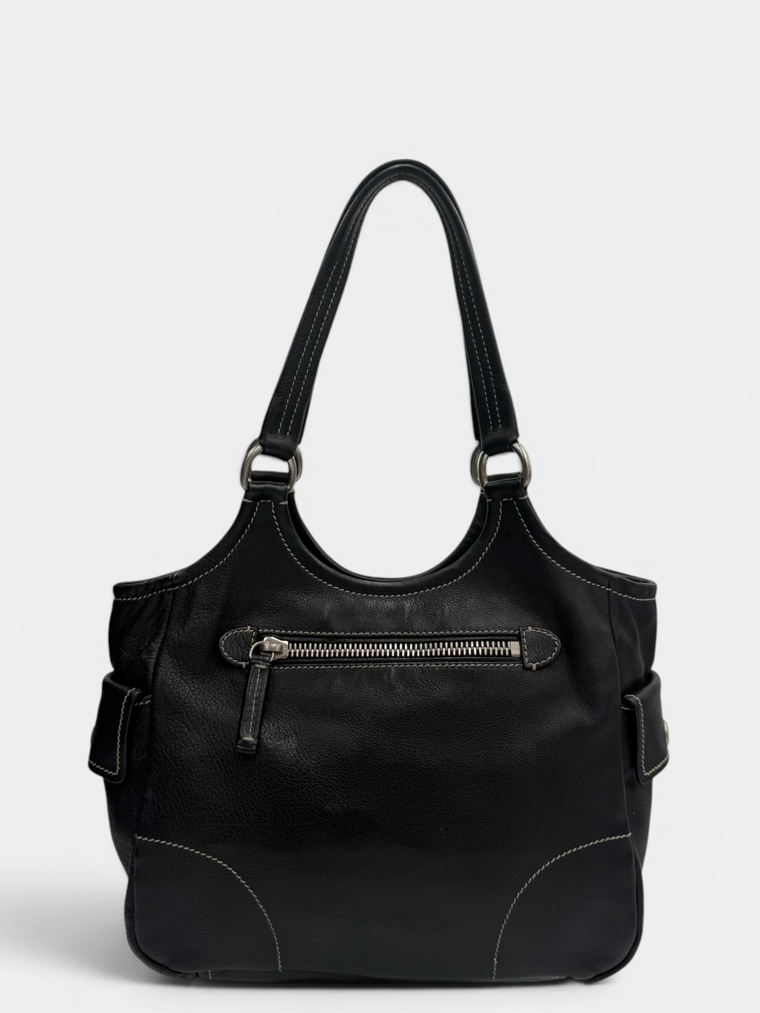 Prada Bufalino Triple Pocket tote