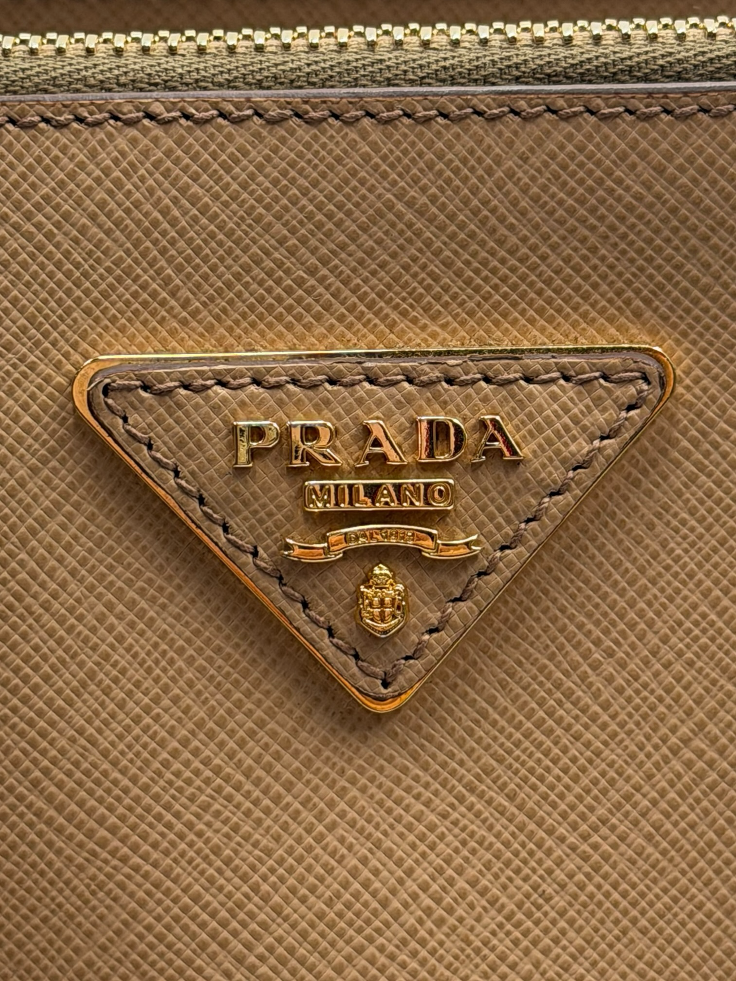 Prada Galleria Nude Tote